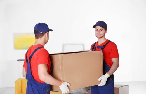 Professional packing help for a home move in Crossness