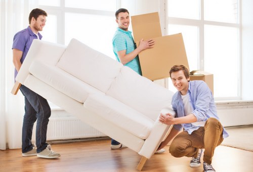Professional movers handling flat and house removals in Crossness