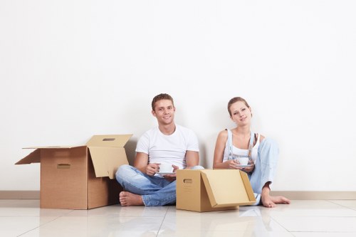 Packing and furniture protection for a local move in Crossness
