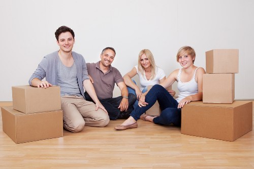 Crossness van service helping with boxes, appliances, and furniture transport